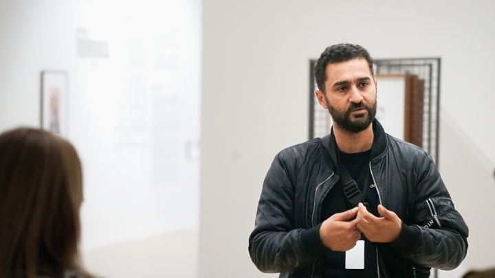 Échange avec Mohamed Bourouissa.