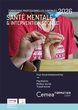 Couverture catalogue santé mentale et intervention sociale 2026